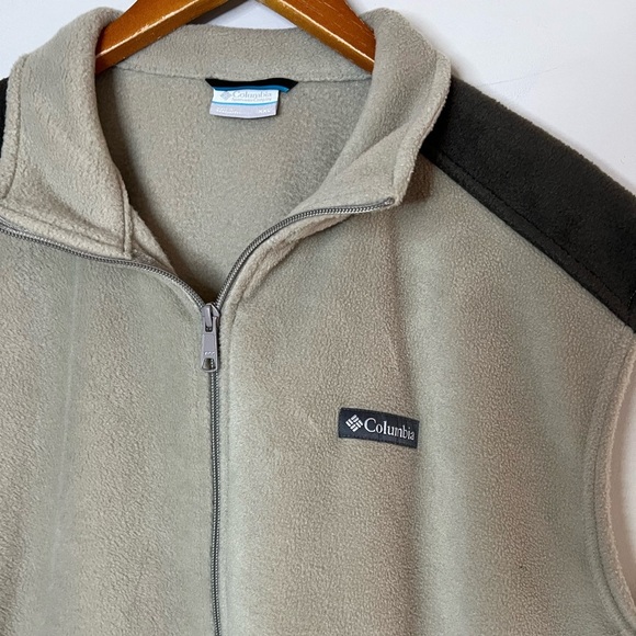 Columbia Mens Full Zip Fleece Vest Sz XXL - Picture 2 of 6